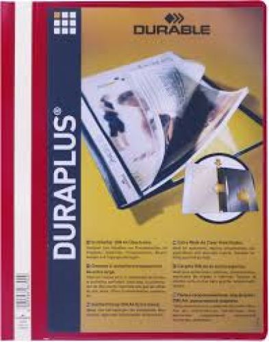 Dossier durable plastico 2579 VERMELHO , Durable , DOSSDUR005 , 4005546267920